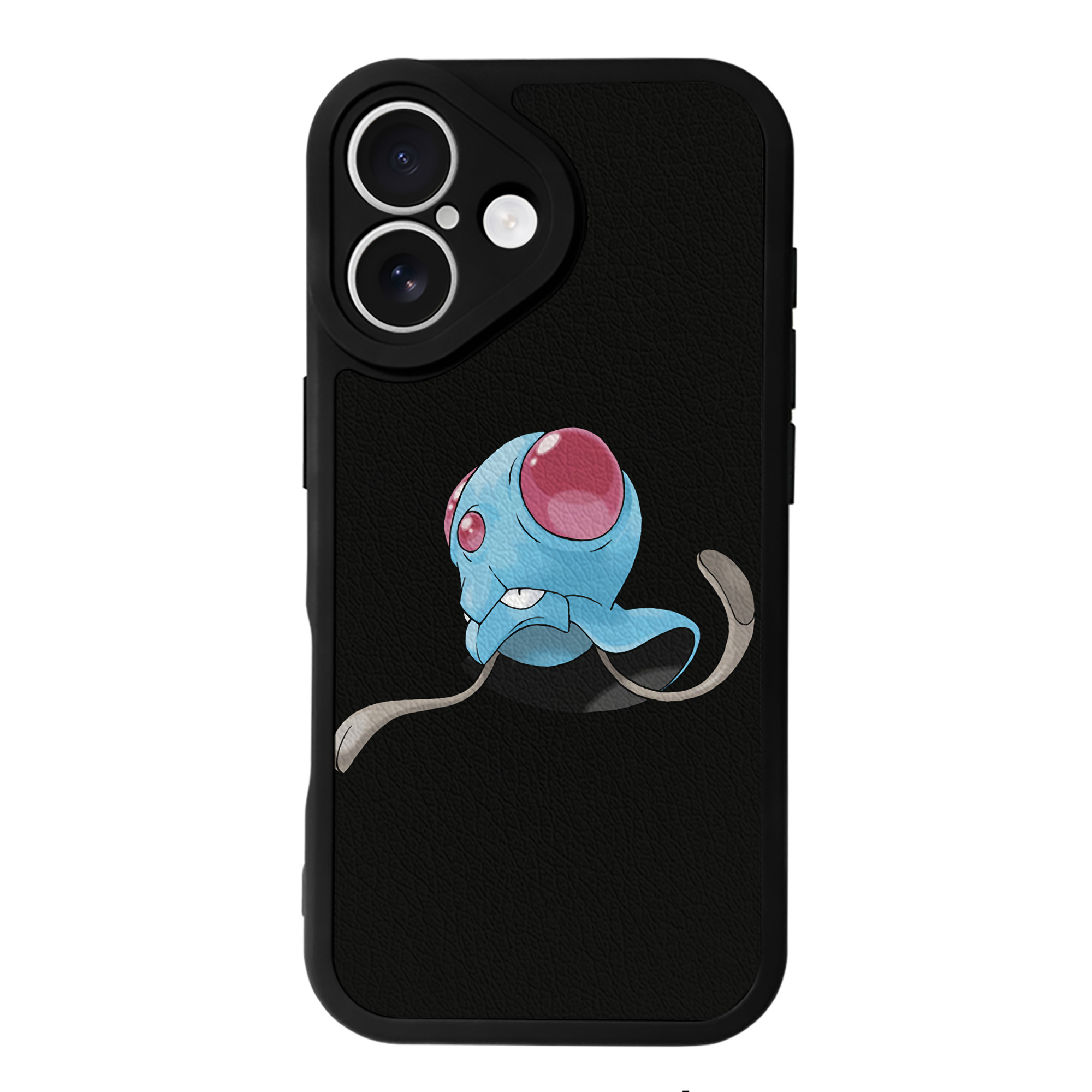（画像用） ポケットモンスター Pokémon 【iPhone 16シリーズ対応】シリコンスマホケース（レザー調） 材質：シリコン